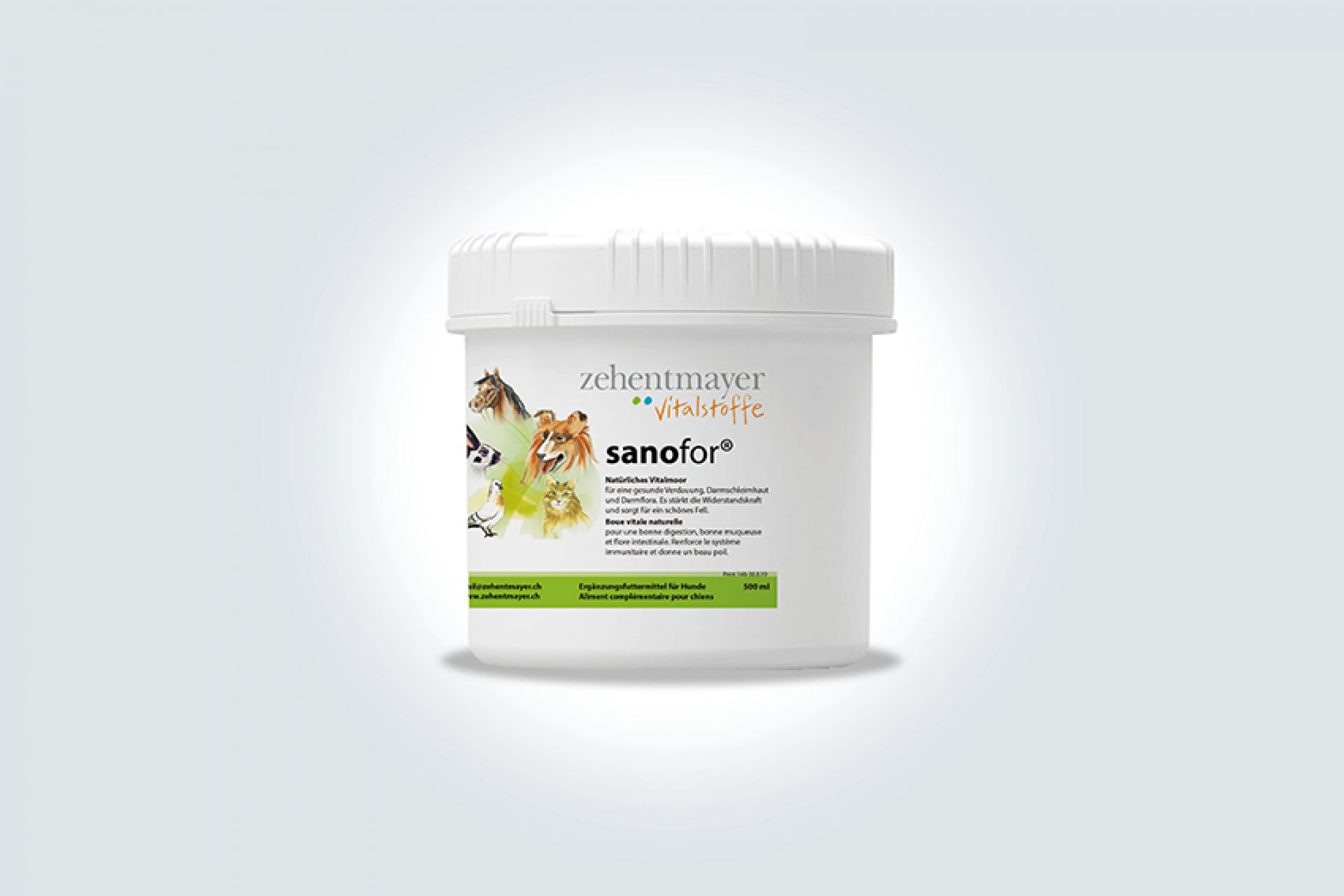 sanofor (500 g) – Natürliches Vitalmoor | Dose à 500 ml | 148